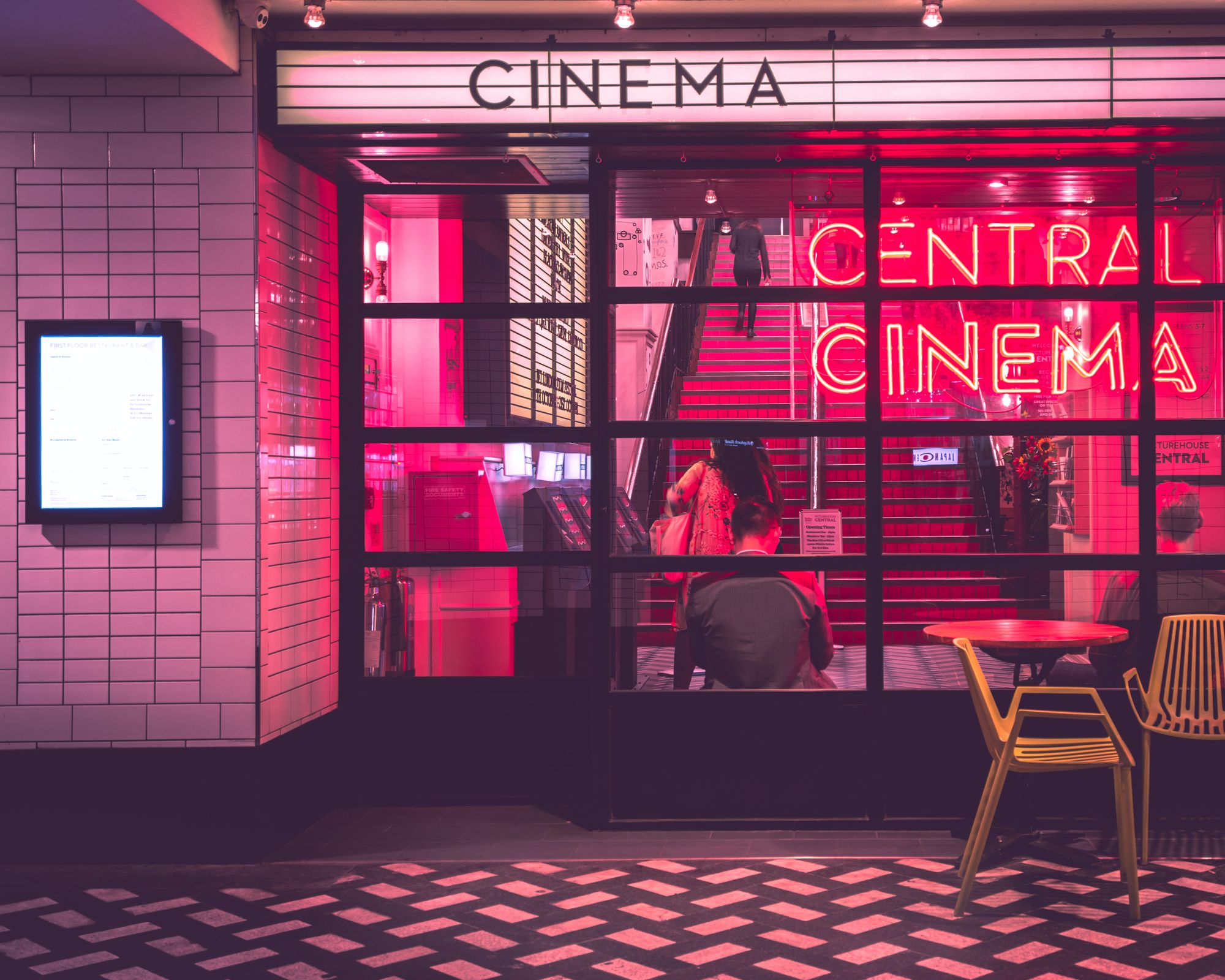 movie ticket as an employee incentive for relaxation