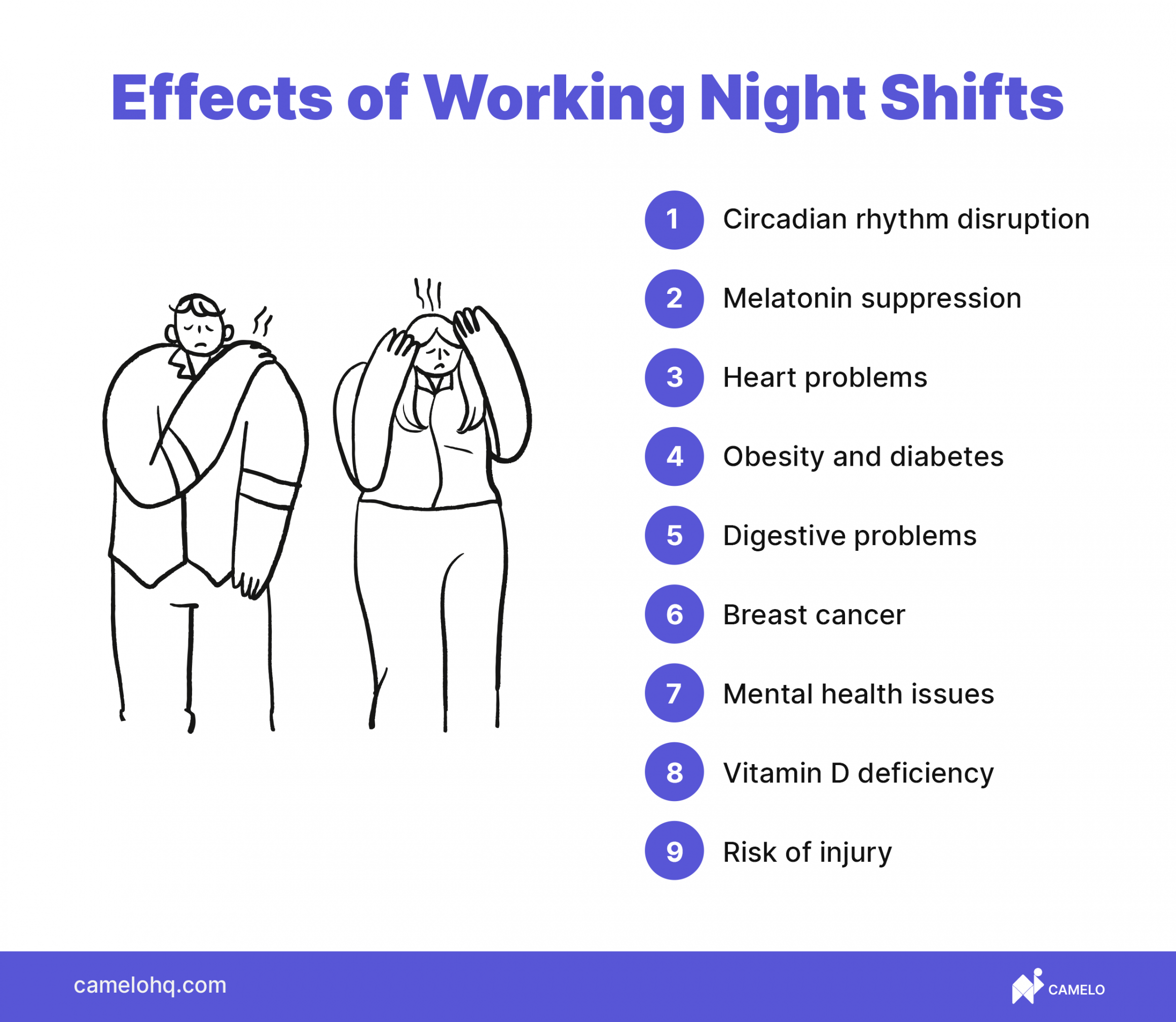 9 Effects of Working Night Shift How to Survive & Stay Healthy The